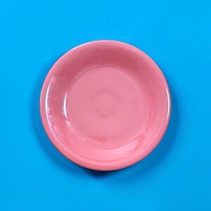 Homer Laughlin 7.25 Inch Fiesta Flamingo Pink Salad Plate - Retired Color- 2013